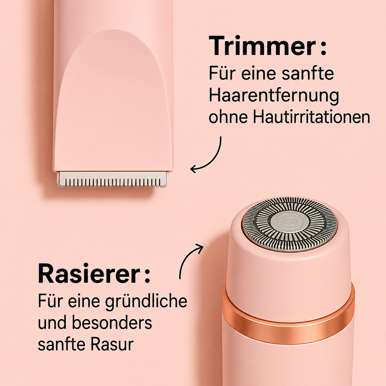 GlossyLab® 2-in-1 Rasierer